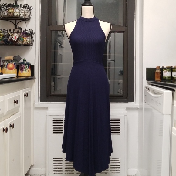 H&M Dresses & Skirts - H&M Ribbed Mock-Turtleneck Razorback Dress